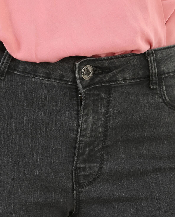 Jegging 7/8 ourlets décousus gris foncé - Pimkie
