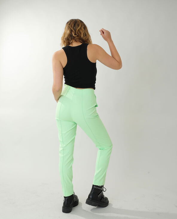 Pantalon city vert clair - Pimkie