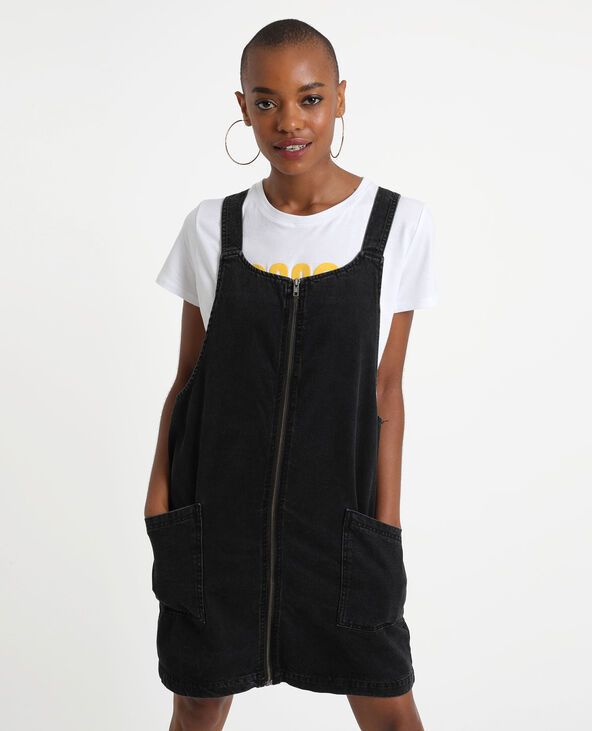 Robe chasuble en jean