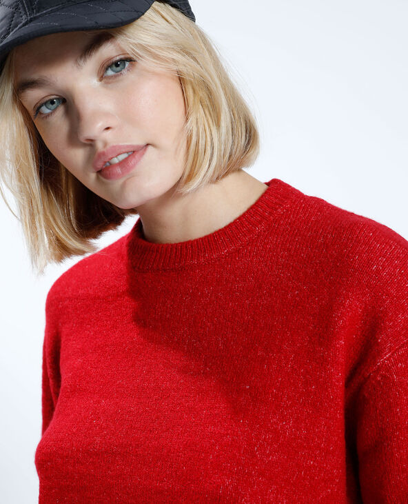 Pull basique rouge - Pimkie