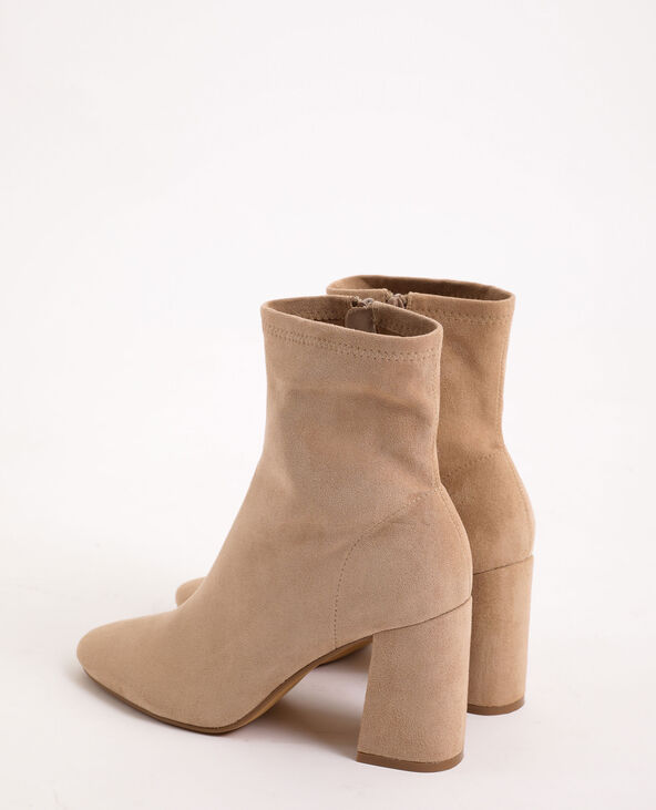 Bottines beige pimkie clearance
