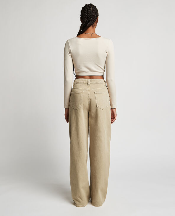 Jean wide leg camel - Pimkie