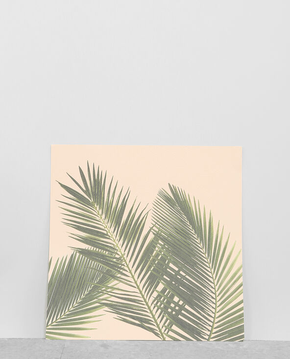 Affiche palmiers rose clair - Pimkie