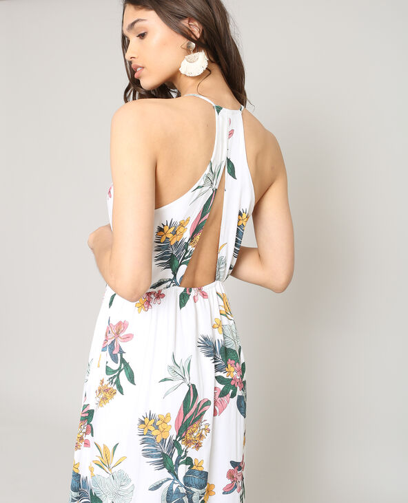 Robe longue dos ouvert