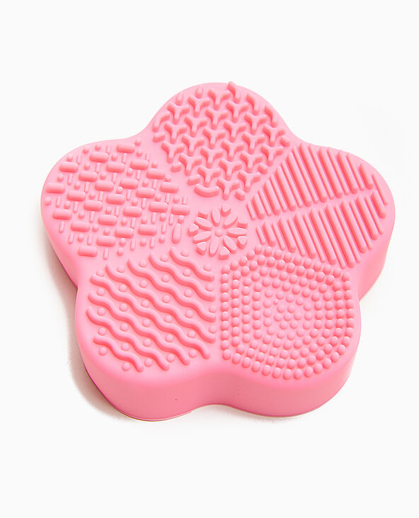 Tapis de nettoyage pour pinceaux make up rose fluo - Pimkie