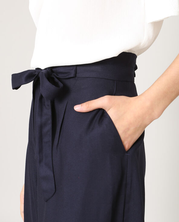 Jupe-culotte fluide noir - Pimkie