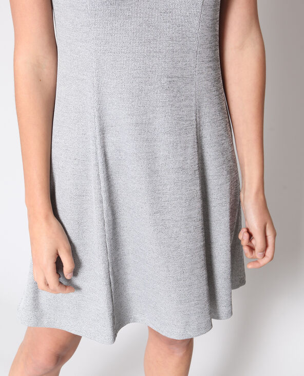Robe patineuse gris chiné - Pimkie