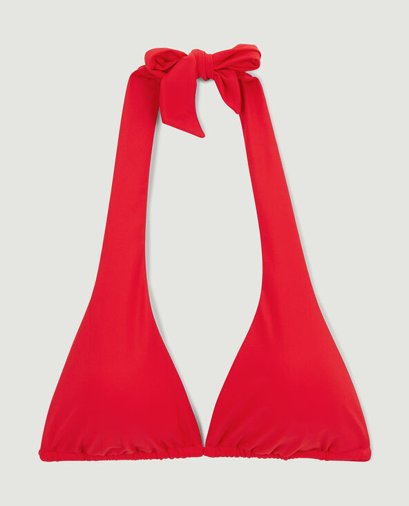 Haut de maillot triangle 8 positions rouge - Pimkie