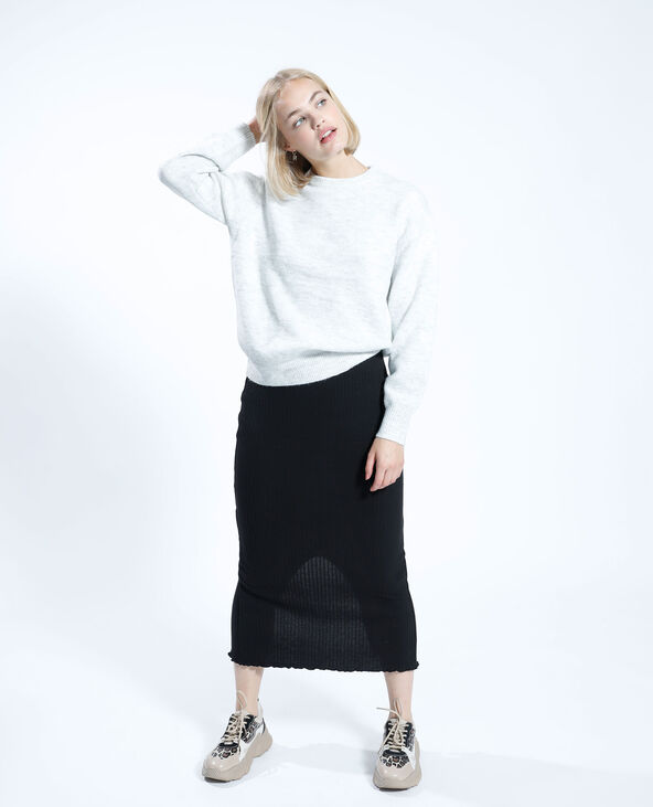 Pull basique gris clair - Pimkie