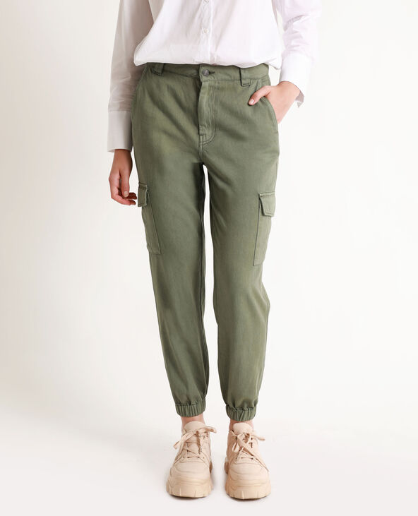 Pantalon cargo taupe - Pimkie