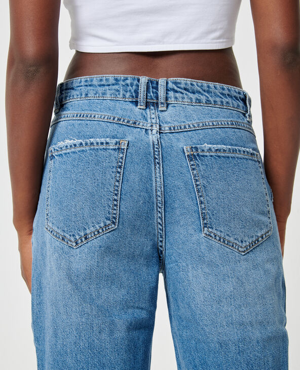 Jean baggy taille basse bleu - Pimkie