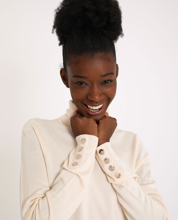 Pull à col roulé rose clair - Pimkie