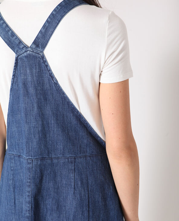 Robe courte en jean bleu - Pimkie