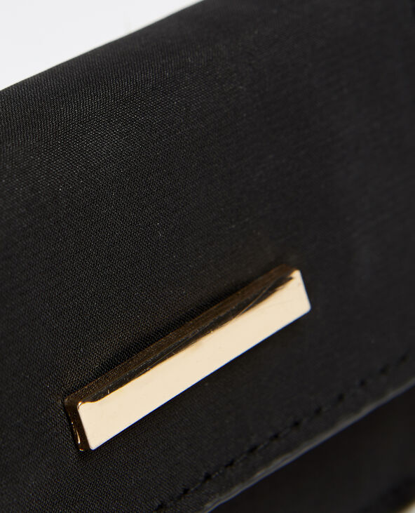 Porte-monnaie avec bandoulière noir - Pimkie