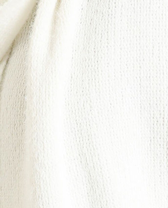 Echarpe à franges blanc - Pimkie
