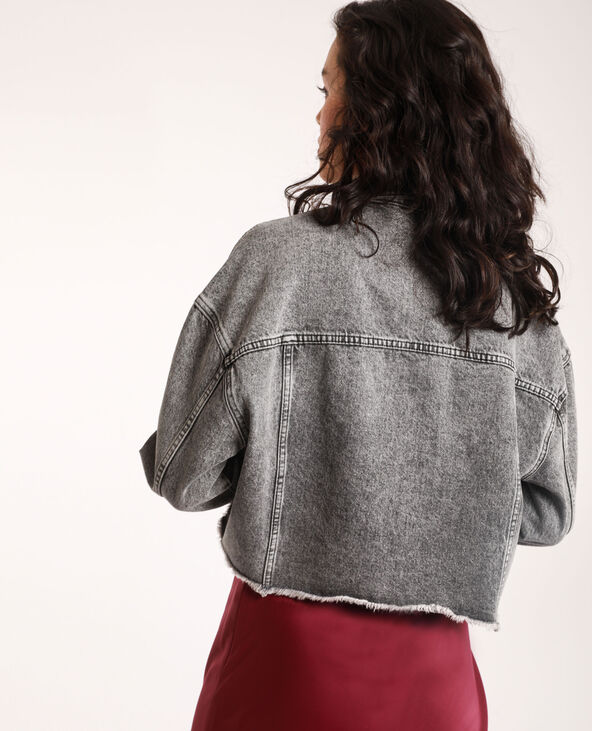 Veste en jean courte