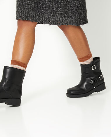 Bottine chaussette top pimkie