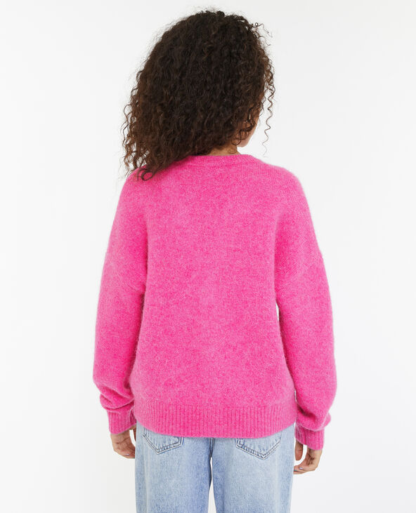 Gilet en maille douce et chaude rose - Pimkie