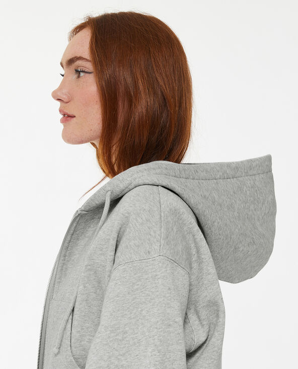 Sweat zippé court online