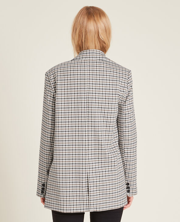 Veste blazer droite blanc - Pimkie