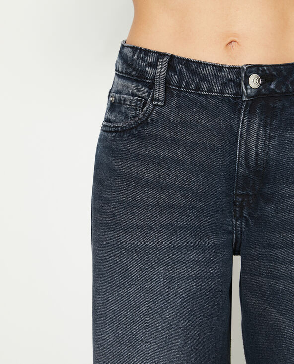 Jean baggy destroy taille basse bleu - Pimkie