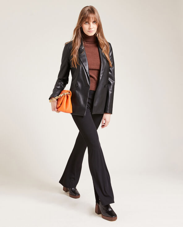 Blazer en on sale simili cuir