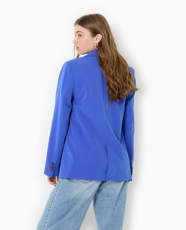 Veste légèrement cintrée bleu électrique - Pimkie