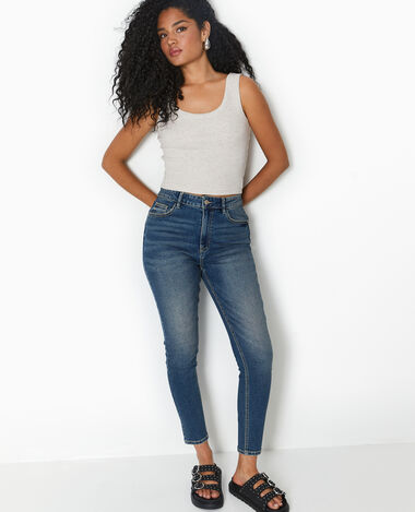 Jean Skinny Femme Tendance Super Skinny Taille Haute Pimkie