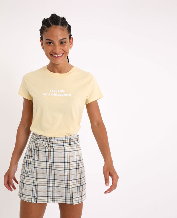 T-shirt basique beige - Pimkie