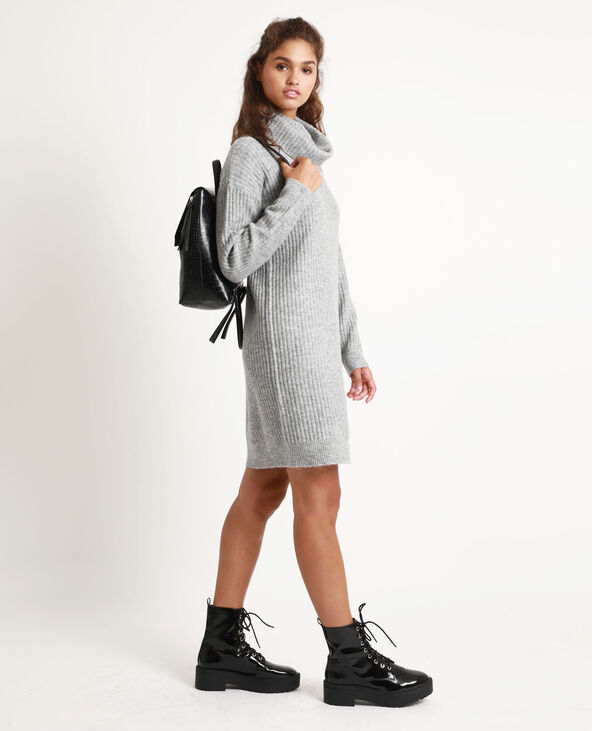 Robe pull col chale 2025