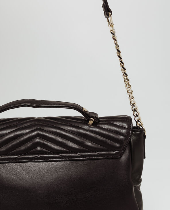 Sac matelassé noir - Pimkie