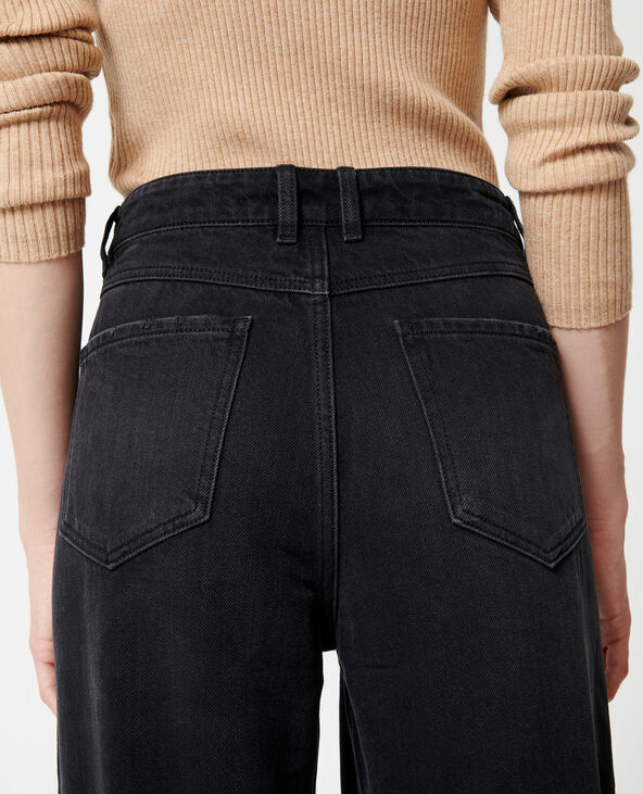 Jean baggy taille basse noir - Pimkie