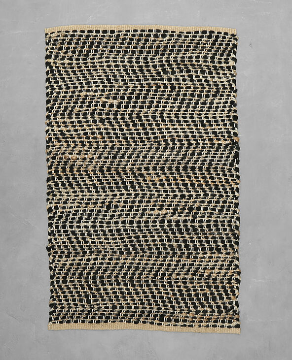 Tapis multi matières noir - Pimkie