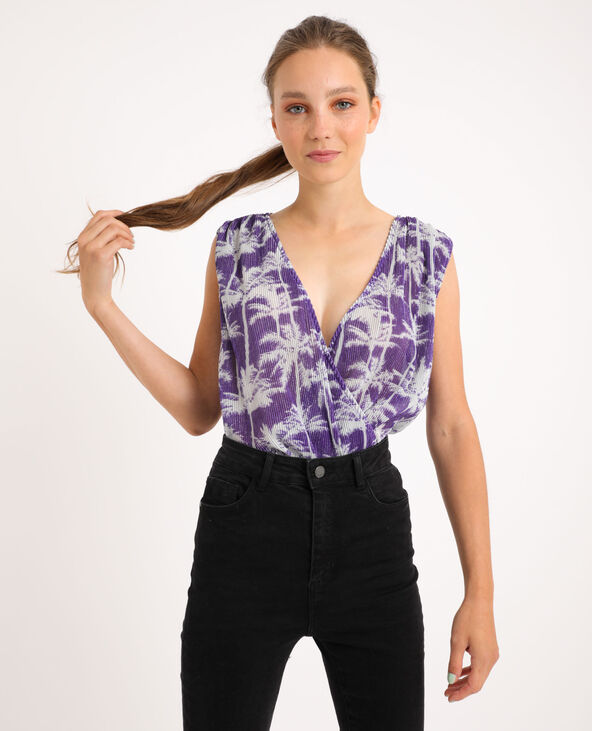 Body imprimé violet - Pimkie
