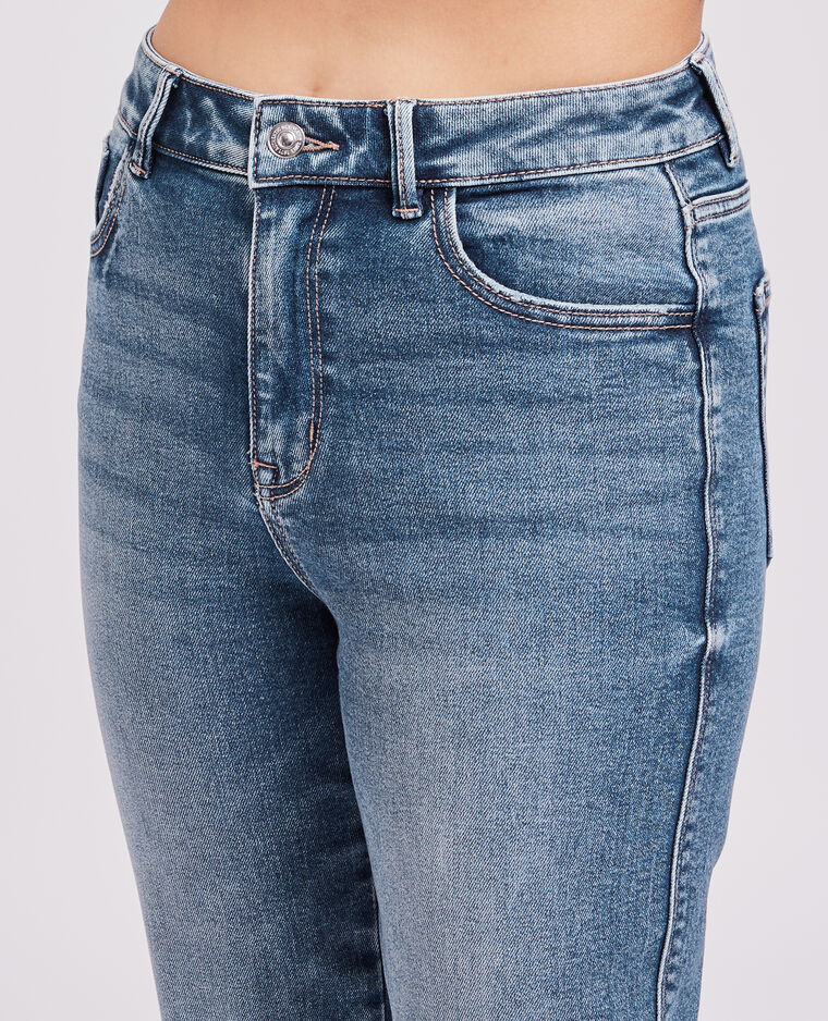 Jean droit stretch bleu denim - Pimkie