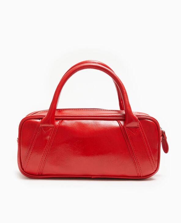 Sac bowling rectangulaire rouge - Pimkie