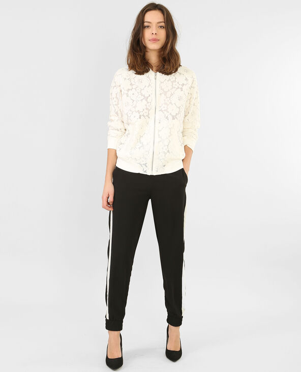 Bomber dentelle