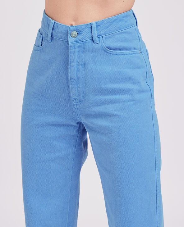 Jean large effet délavé bleu - Pimkie