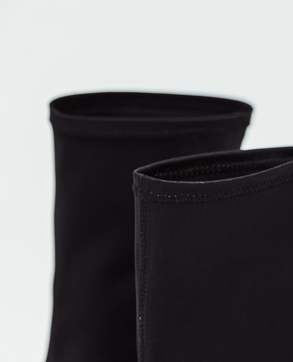Bottines à talons aiguilles noir - Pimkie
