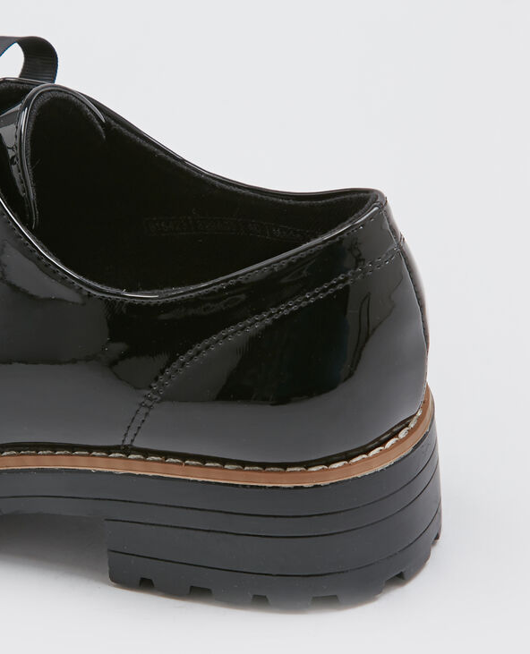 Derbies vernies noir - Pimkie