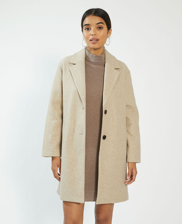 Manteau discount beige pimkie