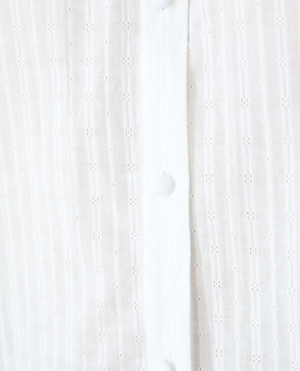 Chemise à motifs fantaisie et à maxi col blanc - Pimkie