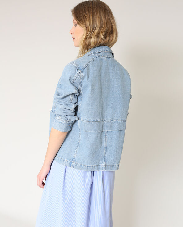 Veste en jean bleu - Pimkie
