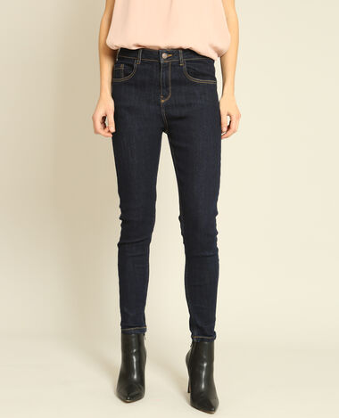 Jean skinny taille haute bleu - Pimkie