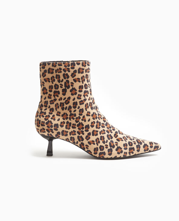 Boots pointues petits talons beige - Pimkie