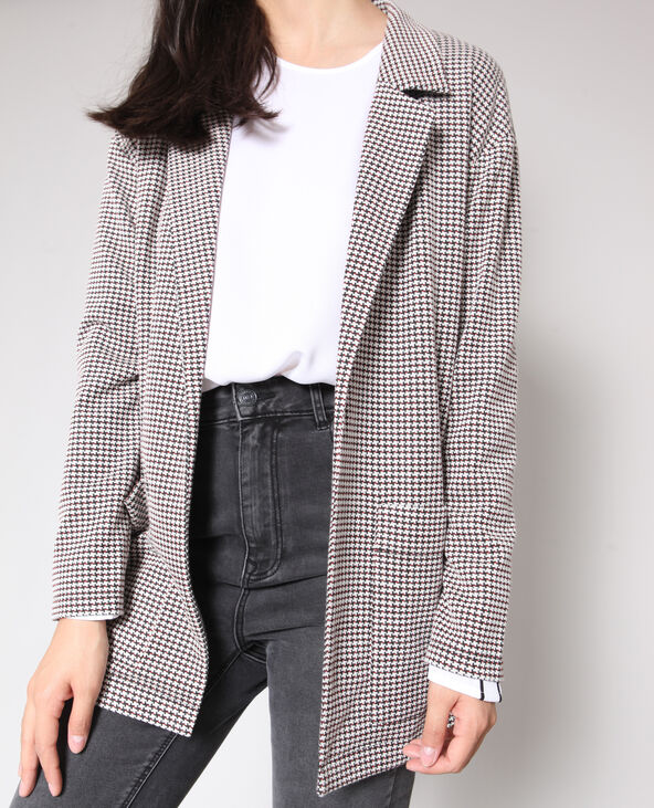 Blazer imprimé noir - Pimkie