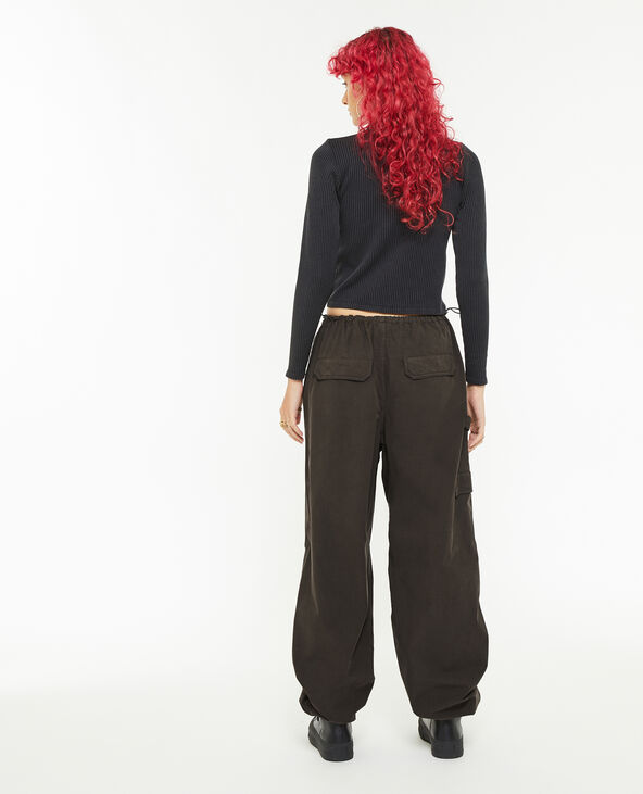 Pantalon parachute vert kaki - Pimkie