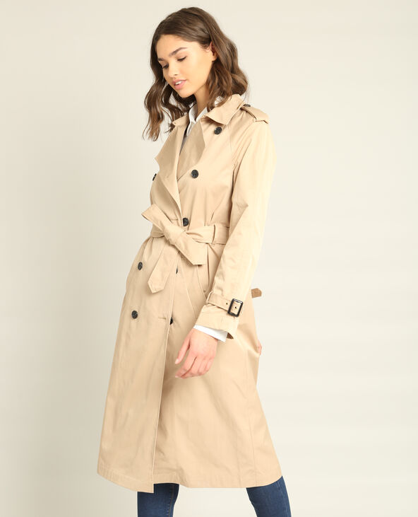 Trench long beige - Pimkie
