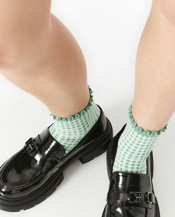 Mocassins semelles chunky noir - Pimkie