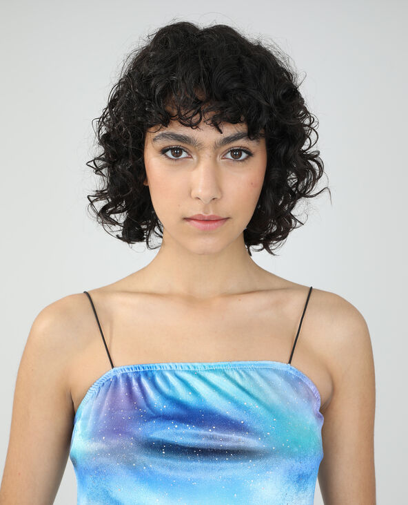 Robe pailletée bleu - Pimkie